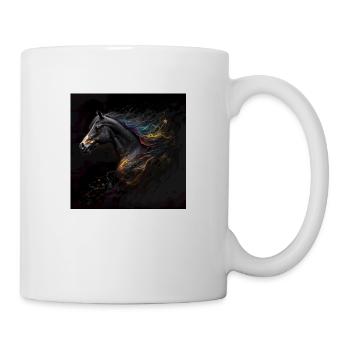 Fiery horse n°17 - Mug - white - Right