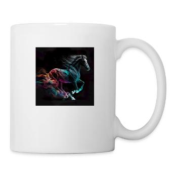 Fiery horse n°2 - Mug - white - Right