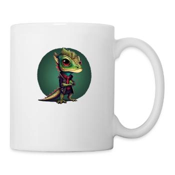 Lizard Fantasy - Mug - white - Right