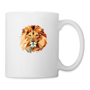 Cadeau Vector Lion’s Head - Mug blanc - blanc - Droite