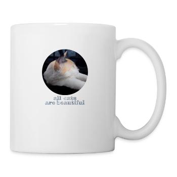 All cats are beautiful - Mug - white - Right