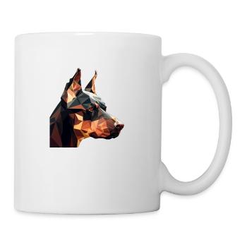 DOBERMANN - Tasse - Weiß - Rechts