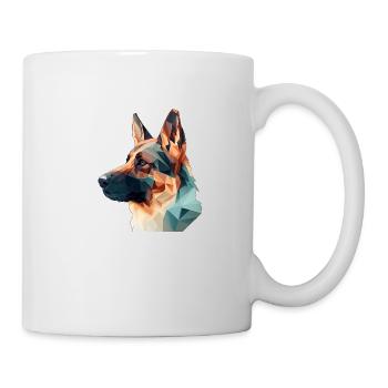 CHIEN DE BERGER - Mug blanc - blanc - Droite