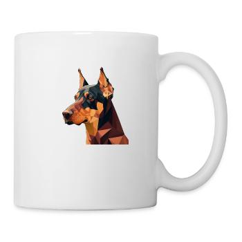 DOBERMANN - Tasse - Weiß - Rechts