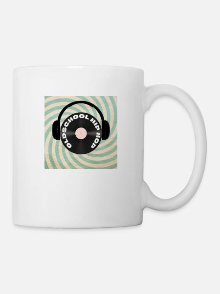Oldschool Hip Hop - Tasse - Weiß