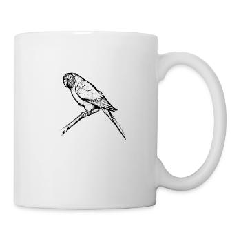 Budgerigar Bird owner Cockatiel Bird - Mug - white - Right