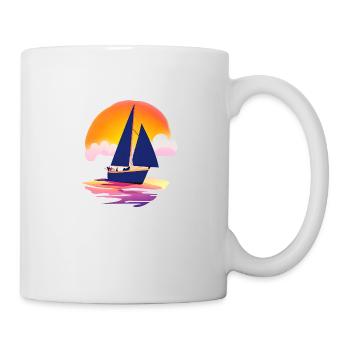 Sailing Sailing Sailing Sailing Sailboat - Mug - white - Right