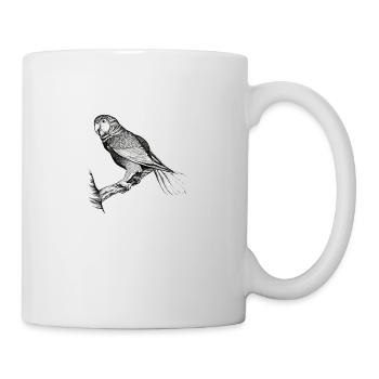 Budgerigar Bird owner Bird cockatiel - Mug - white - Right