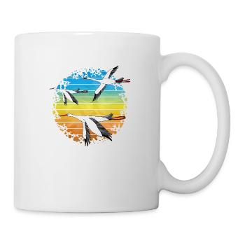 Störche - Tasse - Weiß - Rechts