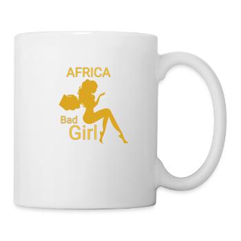 Bad girl africa - Mug blanc - blanc - Droite