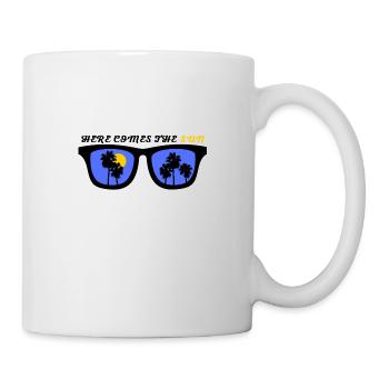 VOICI LE SOLEIL - Mug blanc - blanc - Droite