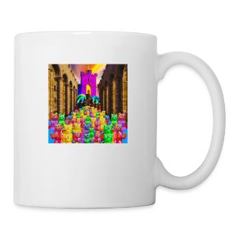 Haribbo Castle Gummibären Burg - Tasse - Weiß - Rechts