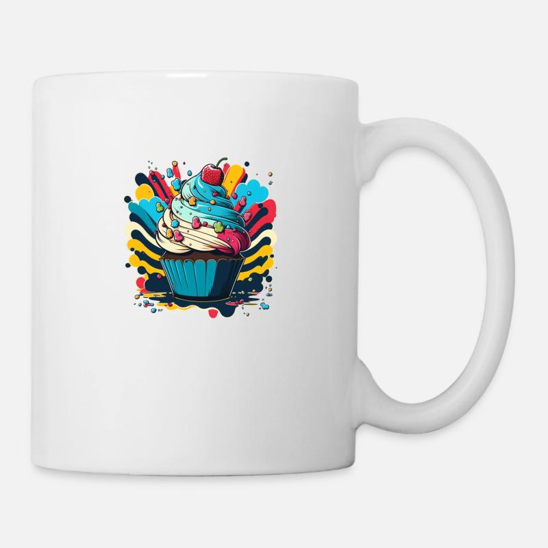 Sweet Cupcake - Tasse - Weiß