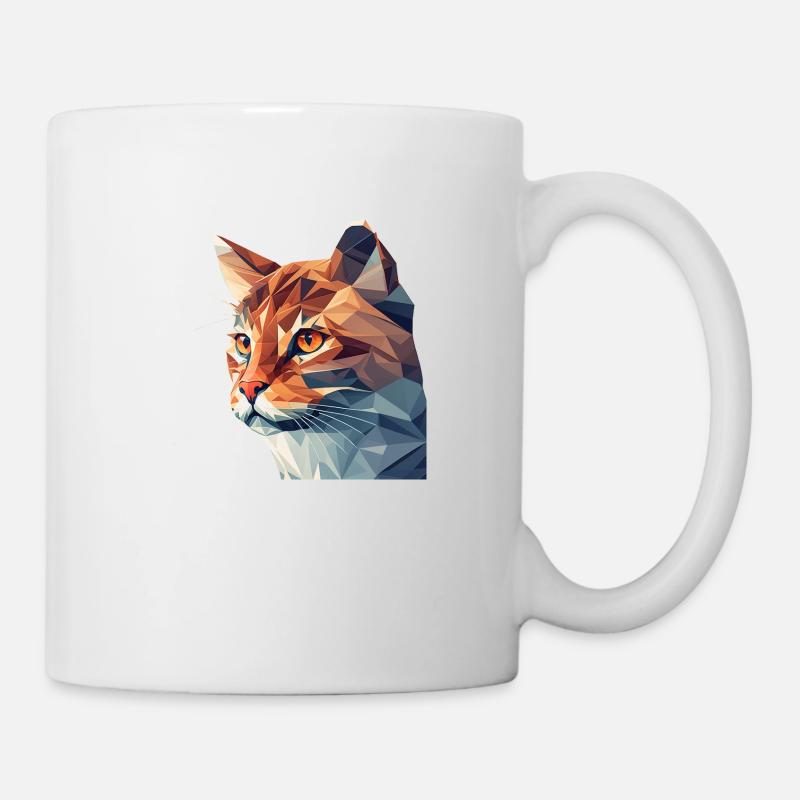 CHAT - Mug blanc - blanc
