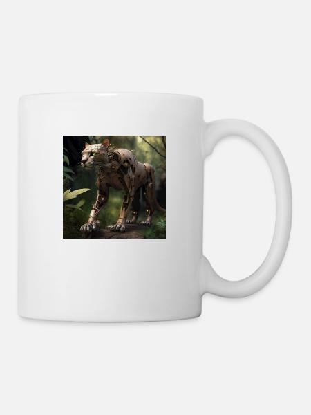 Panter 2 - Tasse - Weiß
