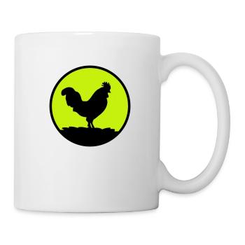 hahn - Tasse - Weiß - Rechts