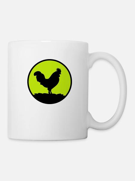 hahn - Tasse - Weiß