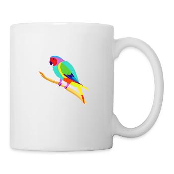 Bird owner Budgerigar Bird Cockatiel - Mug - white - Right