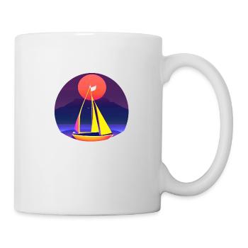 Sailing Sailing Ship Sailing Sailing Sailing Boat - Mug - white - Right
