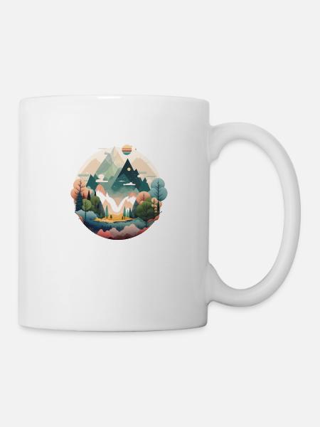 SURREAL - Tasse - Weiß