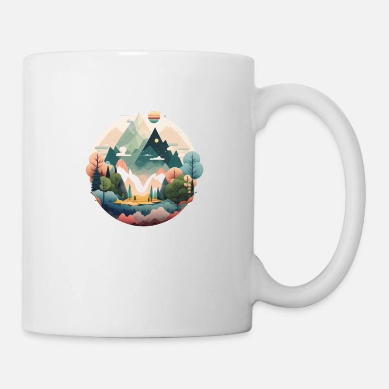 SURREAL - Tasse - Weiß