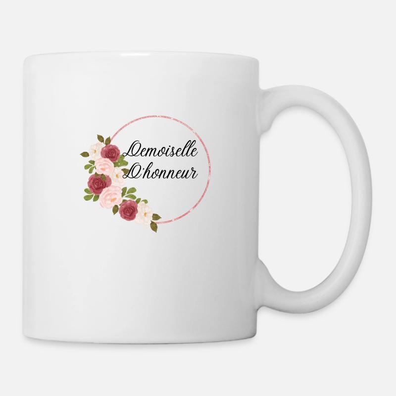Demoiselle d'honneur - Mug blanc - blanc