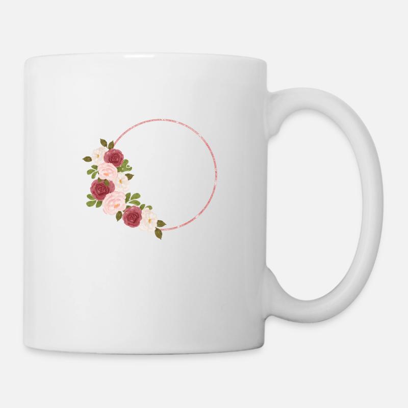 La future mariée floral - Mug blanc - blanc