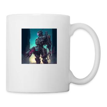 Robot - Tasse - Weiß - Rechts
