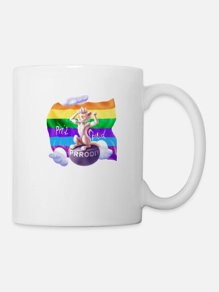 Pride mal anders - Tasse - Weiß