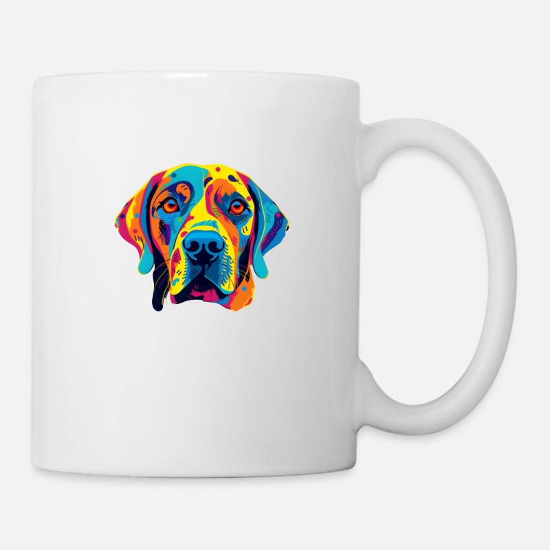 Hund - Tasse - Weiß
