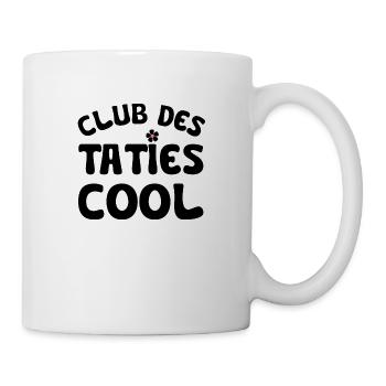 club des taties cool - Mug blanc - blanc - Droite