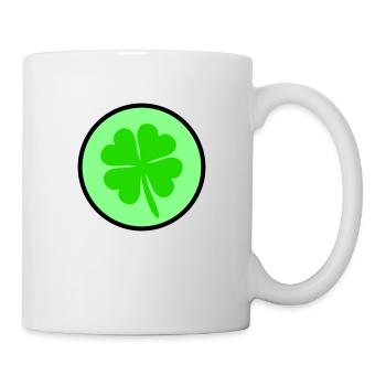 kleeblatt - Tasse - Weiß - Rechts
