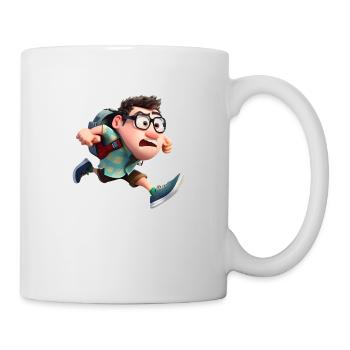 Pals pixélisés - Mug blanc - blanc - Droite