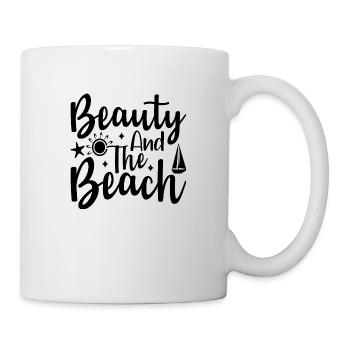 Beauty And The Beach - Tasse - Weiß - Rechts