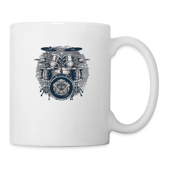 Die Batterie - Tasse - Weiß - Rechts