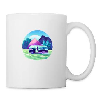 Camping Camp Camping Camping-car Caravane Cadeau - Mug blanc - blanc - Droite