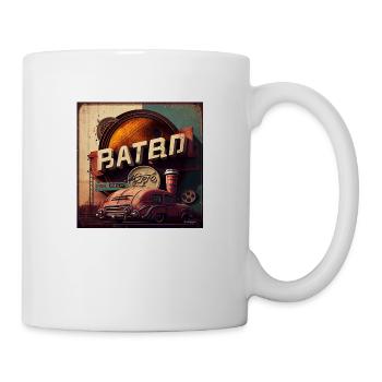 Retro Car - Mug - white - Right