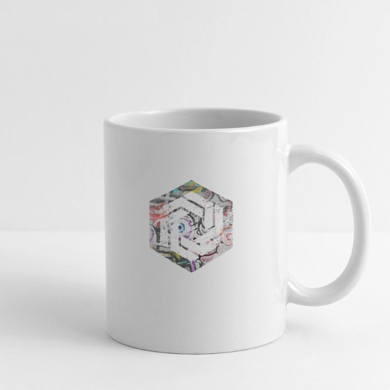 Hexagon-Programmierung Programmierer Codierung geometrisch Tasse