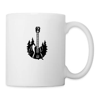 Guitarist Guitar Plucked Instrument Musical Instrument - Mug - white - Right