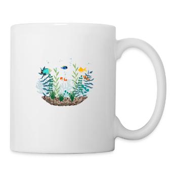 Aquarist Life Fish Keeping Aquarium Owner - Tasse - Weiß - Rechts