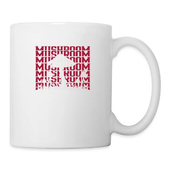Mushroom - Tasse - Weiß - Rechts