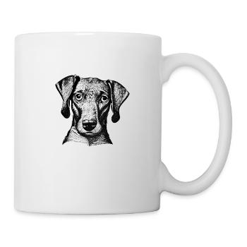 Hund Labrador Haustier Hundehalter Geschenk Hunde - Tasse - Weiß - Rechts