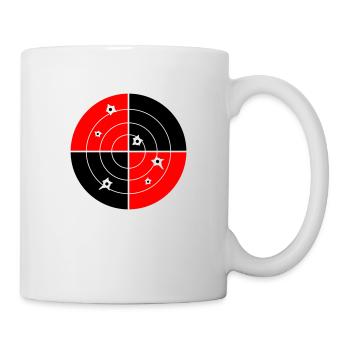 Crosshair shot - Mug - white - Right