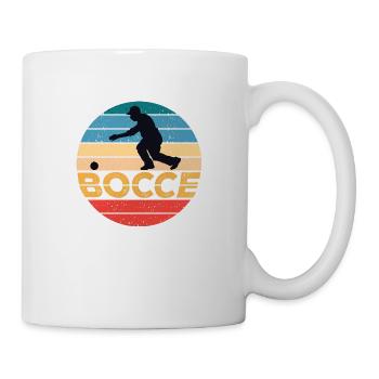 Bocce Bocci Colorful Balls Player I Gift - Mug - white - Right