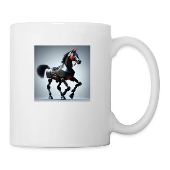 Roboterpferd Version 1 - Tasse - Weiß - Rechts