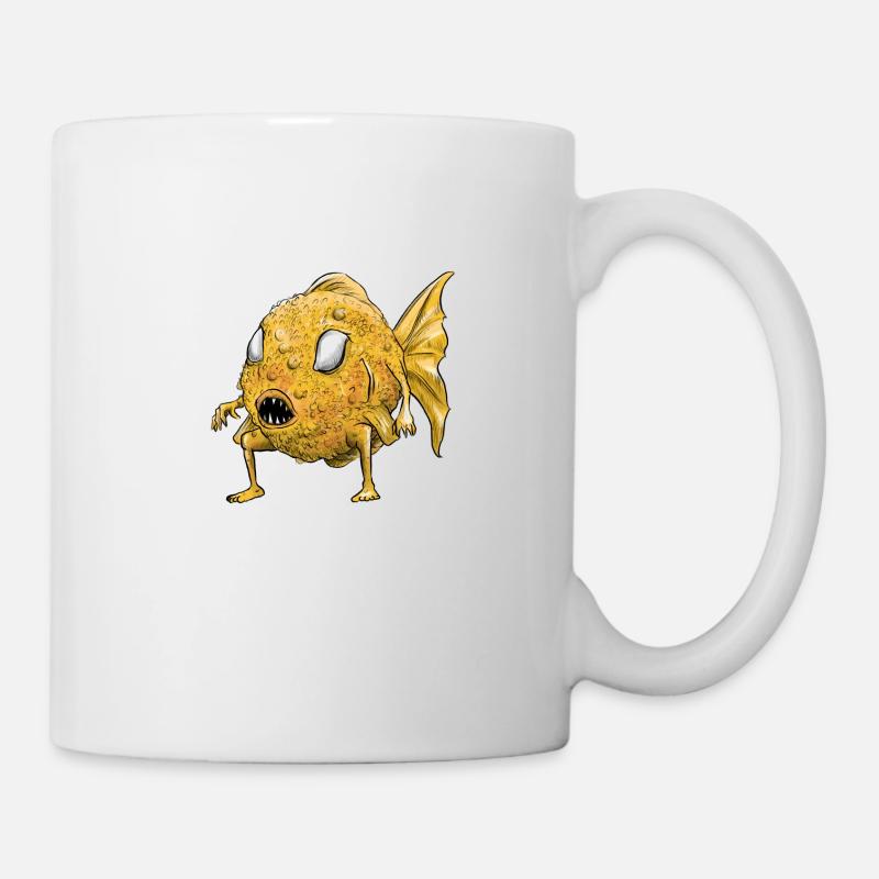 Blob de poisson - Mug blanc - blanc