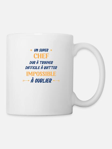 Un super chef - Mug blanc - blanc