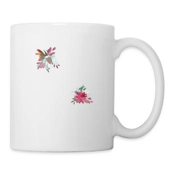 La mariée floral - Mug blanc - blanc - Droite