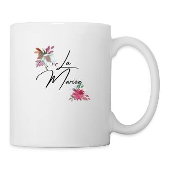 La mariée floral - Mug blanc - blanc - Droite