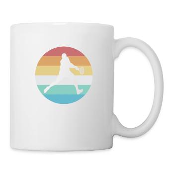 Tennis Sports Match de tennis Dicton - Mug blanc - blanc - Droite